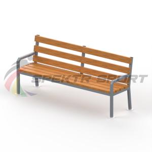 Купить Уличная скамейка со спинкой Дача в Лакинске 
