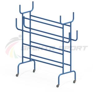 Купить Стеллаж для хранения спортинвентаря 1550х500х1500 мм в Лакинске 