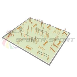 Купить Парковая площадка для Воркаут и WRK 6_76mm в Лакинске 