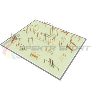Купить Парковая площадка для Воркаут и WRK 5_76mm в Лакинске 