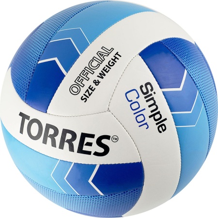 Купить Мяч волейбольный Torres Simple Color любительский р.5 в Лакинске 